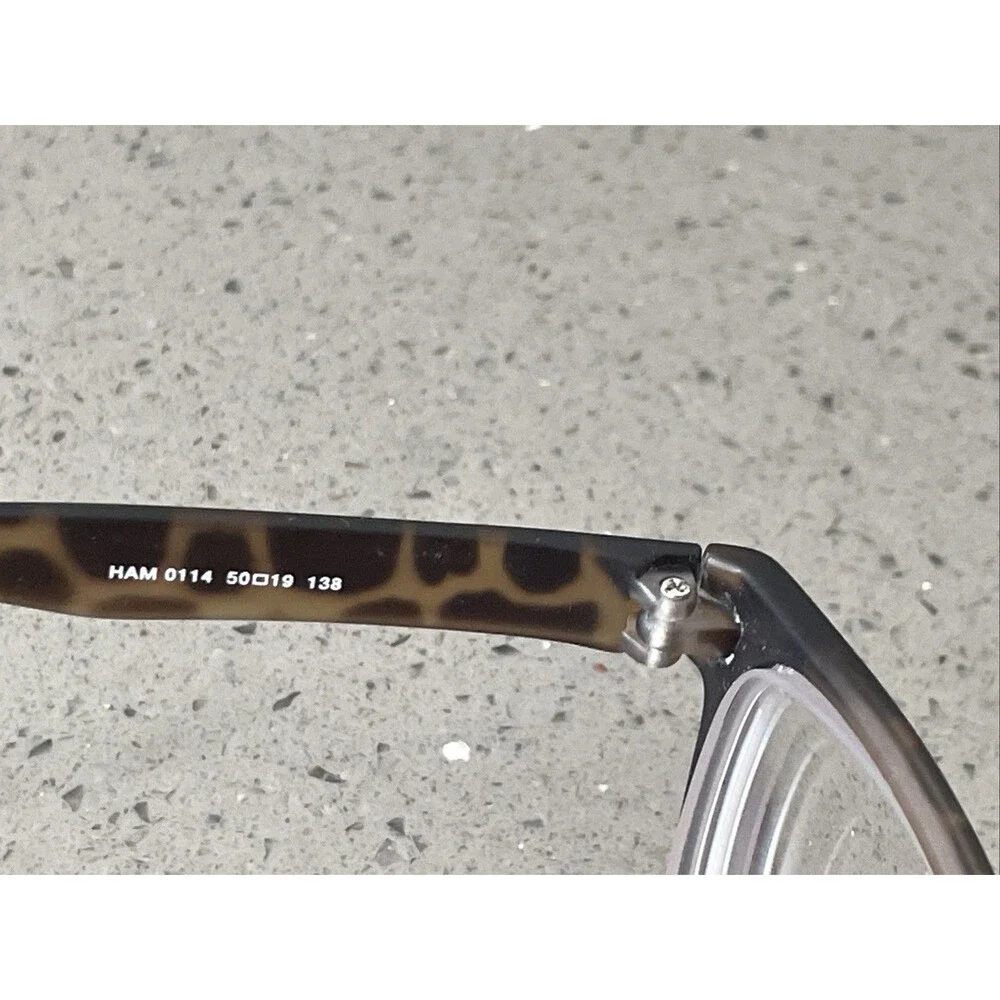 Hammerint HAM 0114 Eyeglasses Frames ONLY 50-19-138 Col. 26 Korea Tortoise
